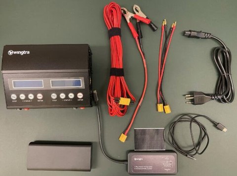 Zestaw do ładowania Wingtra w terenie