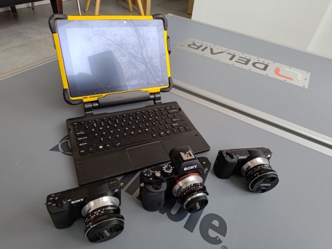 Bezzałogowy samolot fotogrametryczny wraz z aparatem Trimble UX5 oraz upgrade do do UX5 HP ( gBox, Body UX5 HP,)