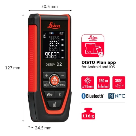 leica disto d2r