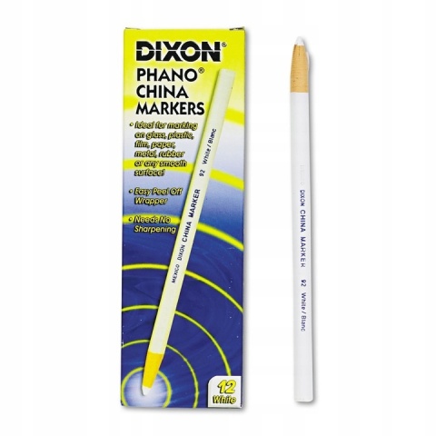 Dixon China Marker dermatograf 92 Biały