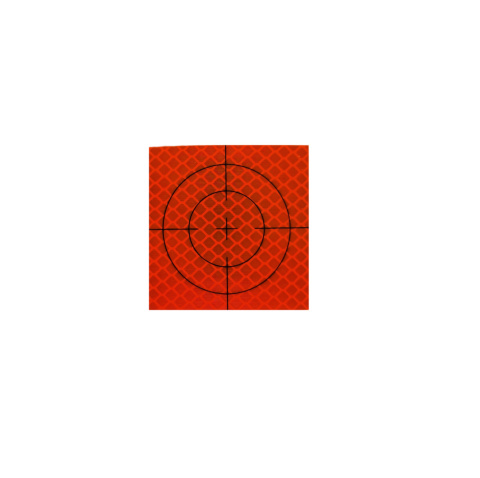 Folia dalmiercza, tarczka czerwona 60 x 60 mm