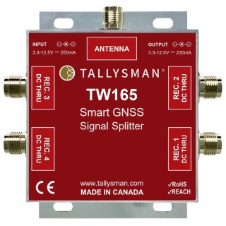 Inteligentny splitter sygnału 1-na-4 ze wzmocnieniem 10 dB (tylko złącza TNC lub N)