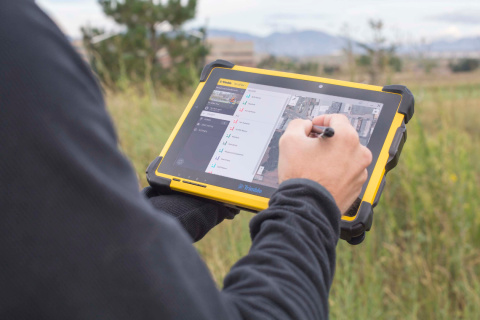 Kontroler Trimble T10X