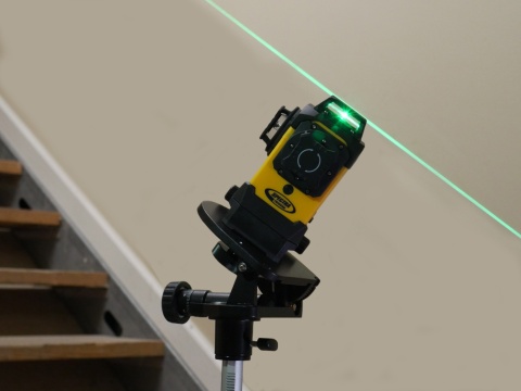 Laser krzyżowy Spectra Precision LT360G – zielona wiązka, kalibracja, 8h pracy