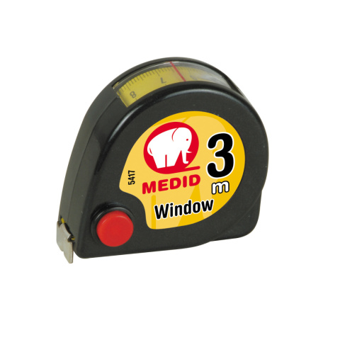 Taśma zwijana 3m Medid window