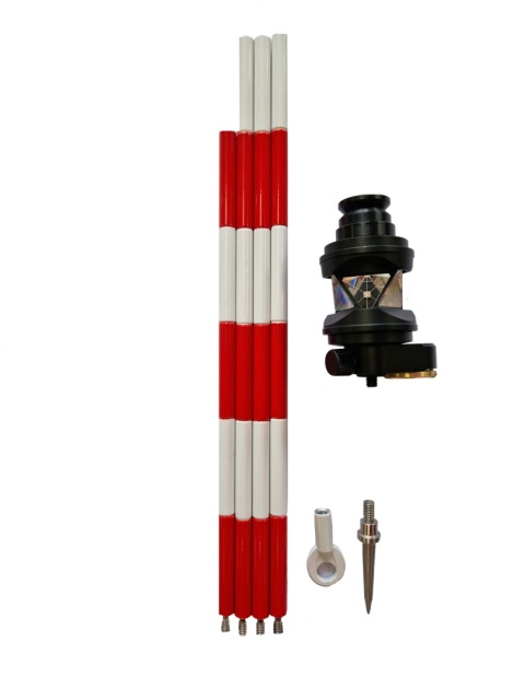 Mini pryzmat na tyczce FORGEO 4153-03, typ MYZOX, przesuwny