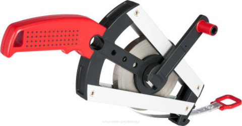 Ruletka BMI PONTARIT, ERGOLINE 30m A podział "cm" z rozbiegówką, RAMA V