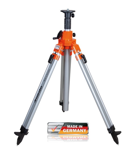 Statyw aluminiowy Nedo 210617 z regulacją wysokości do 2,72 m – do niwelatorów i laserów budowlanych