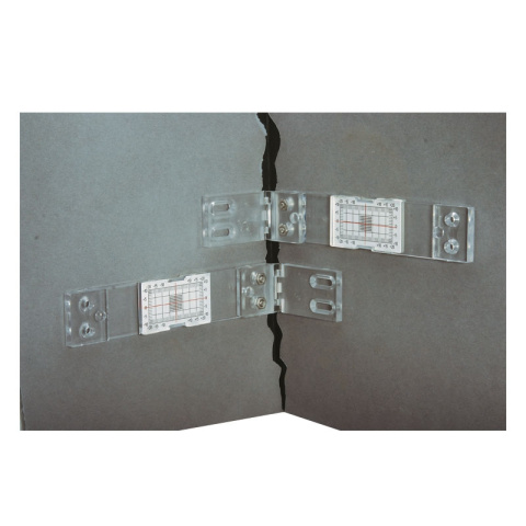 Tarcza do monitoringu pęknięć RS2, wykrywacz pęknięć