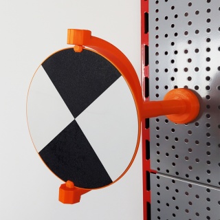 Tarczka celownicza obrotowa do skanerów laserowych, target do skanerów - 10 sztuk