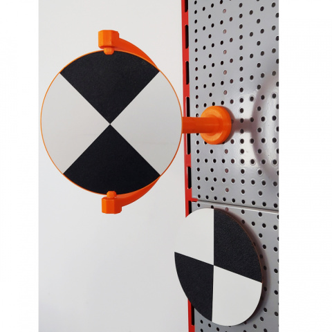 Tarczka celownicza obrotowa do skanerów laserowych, target do skanerów - 10 sztuk