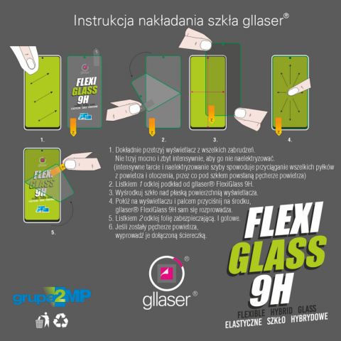 Trimble TSC5 - Szkło ochronne na ekran kontrolera FlexiGlass 9H- 1 szt.