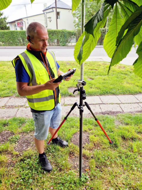 Uchwyt na tyczkę do Trimble T100