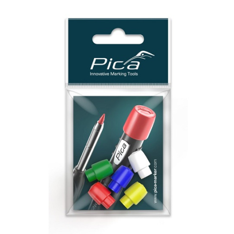 zestaw 5 kolorowych nasadek do pica dry 55801