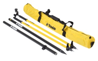 Tyczka karbonowa 2 m, adapter, bipod, pokrowiec Trimble R10