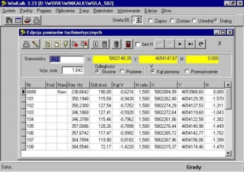 Moduł 'Współpraca z rejestratorami' do Winkalk