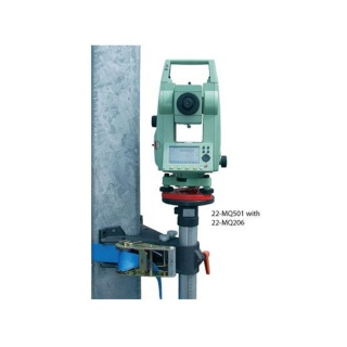 Uchwyt pod laser/tachimetr MQ501 z montażem na pasy, głowica 140mm