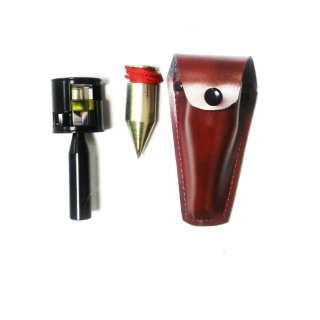 Węgielnica pryzmatyczna DJ-2 z pionem i pokrowcem FORGEO