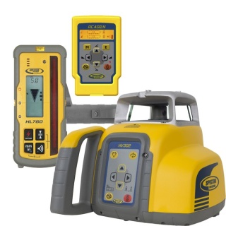 Niwelator Laserowy Spectra Precision HV302 + HL760 + RC402N