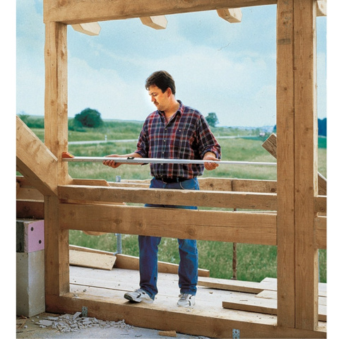 Przymiar teleskopowy mEssfix 0,70-3,00m PODZIAŁ mm/inch