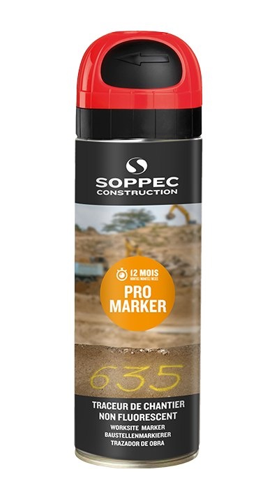 Farba do znakowania Soppec Pro Marker czerwona