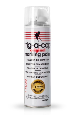 Farba geodezyjna Ampere Fluo TRIG-A-CAP ORIGINAL Biały