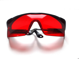 Okulary laserowe czerwone