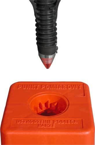 Punkt graniczny pomiarowy PLASTMARK 50cm 25 sztuk
