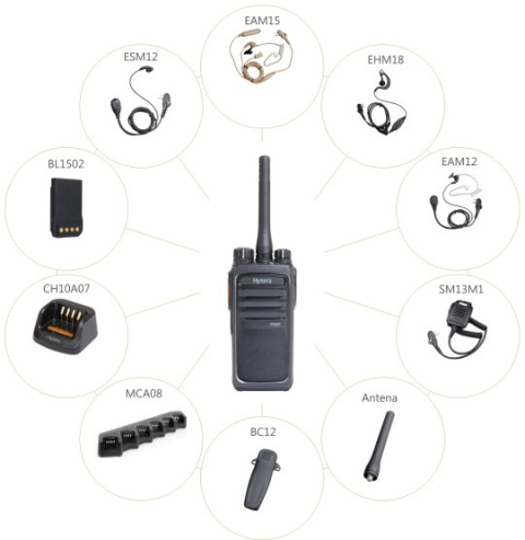 Radiotelefon HYT PD505LF DMR bez licencji